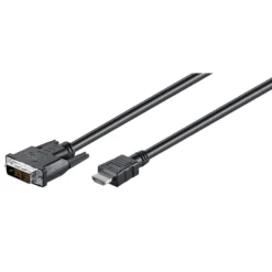 Adapterkabel DVI till HDMI 1 m