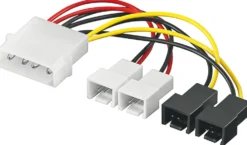Adapterkabel för fläktar 4-pin Molex