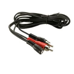 Adapterkabel 3,5 mm-hona till RCA 1,5 m