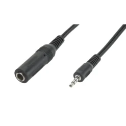 Adapterkabel 6,3 mm till 3,5 mm Stereo