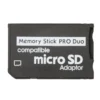 Adapter Micro-SD till Memory Stick Pro Duo