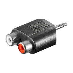 Adapter 3,5 mm till 2x RCA
