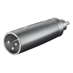 Adapter XLR-hane till RCA-hane