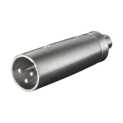 Adapter XLR-hane till RCA-hona