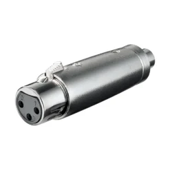 Adapter XLR-hona till RCA-hona