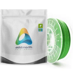 Addnorth E-PLA-filament för 3D-skrivare 1,75 mm Grön