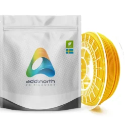 Addnorth E-PLA-filament för 3D-skrivare 1,75 mm Gul