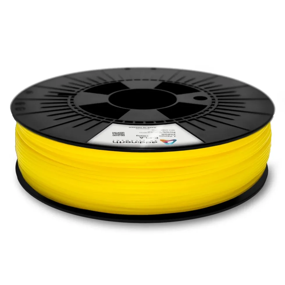 Addnorth E-PLA filament 1,75 mm – 1 000 g Gul
