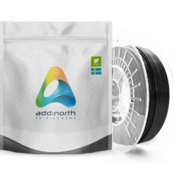Addnorth PETG-filament för 3D-skrivare 1,75 mm Svart