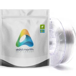 Addnorth PETG-filament för 3D-skrivare 1,75 mm Transparent