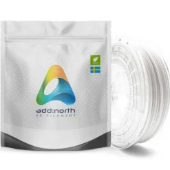 Addnorth PETG-filament för 3D-skrivare 1,75 mm Vit