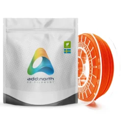 Addnorth PETG-filament för 3D-skrivare 1,75 mm Lucent Orange