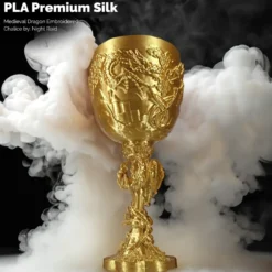 Addnorth PLA Premium Silk-filament för 3D-skrivare 1,75 mm Guld