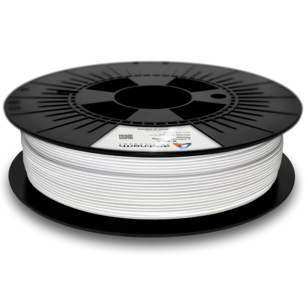 Addnorth X-PLA-filament för 3D-skrivare 1,75 mm Vit