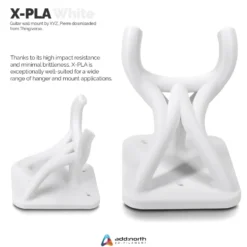 Addnorth X-PLA-filament för 3D-skrivare 1,75 mm Vit