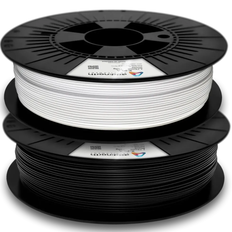 Addnorth X-PLA-filament för 3D-skrivare 1,75 mm Vit