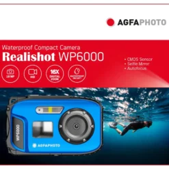 AgfaPhoto Realishot WP6000 vattentät kompaktkamera Blå