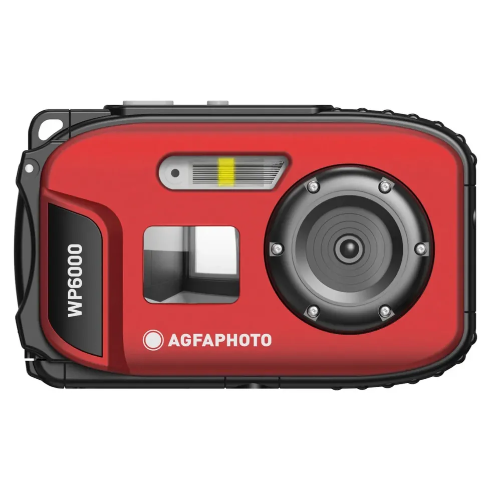 AgfaPhoto Realishot WP6000 vattentät kompaktkamera Röd