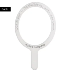 agood company Avtagbar MagSafe-ring Vit