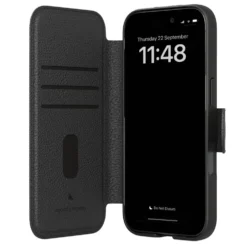 agood company Mobilplånbok iPhone 16 Plus Svart