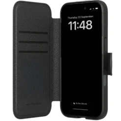 agood company Mobilplånbok iPhone 17 Svart
