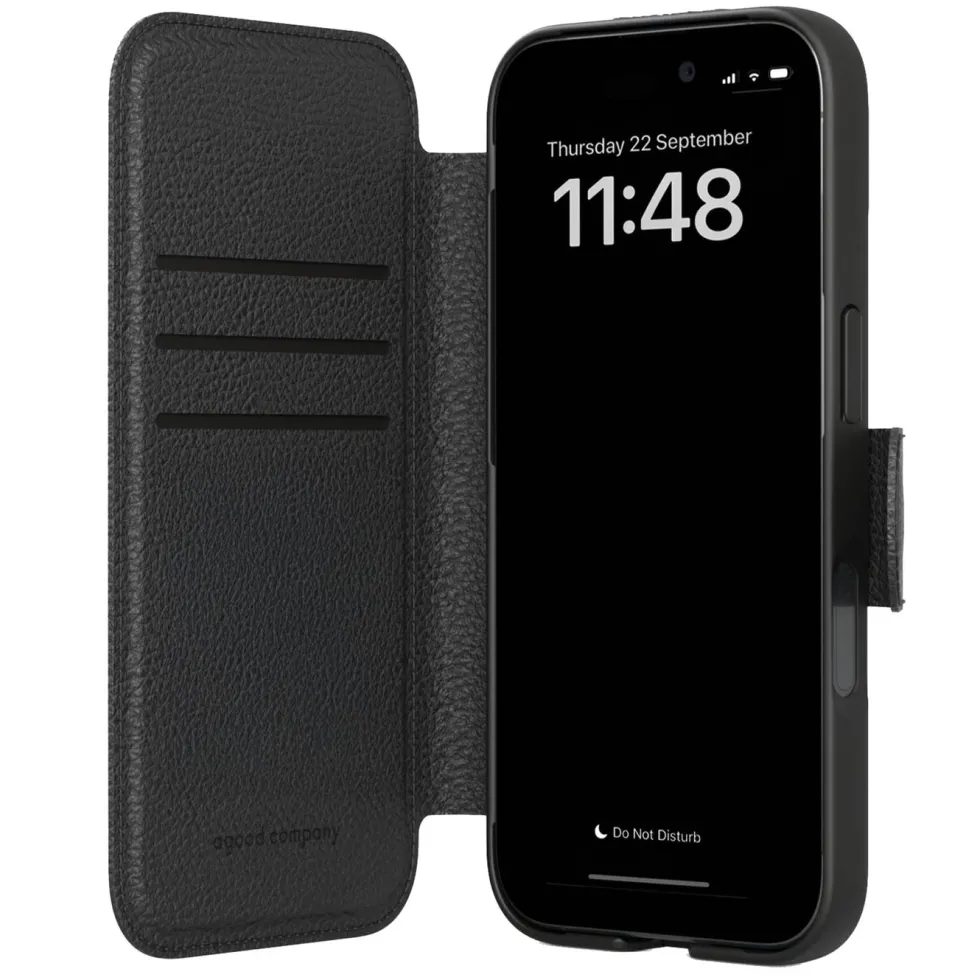 agood company Mobilplånbok iPhone 17 Pro Svart