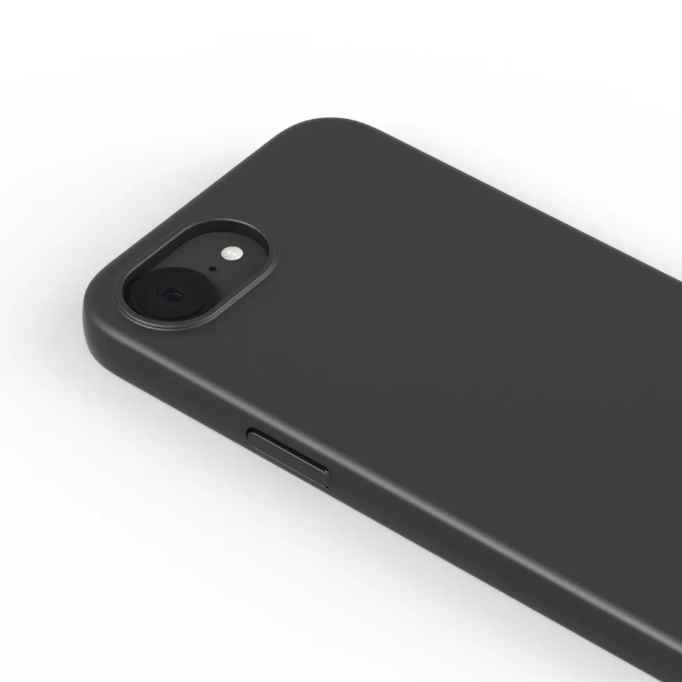 agood company Växtbaserat mobilskal iPhone 16e och 17e Svart
