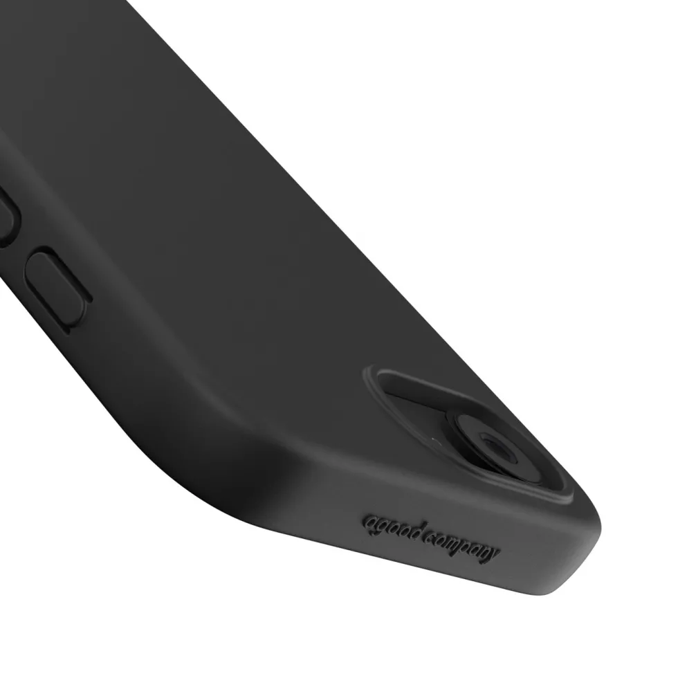 agood company Växtbaserat mobilskal iPhone 16e och 17e Svart