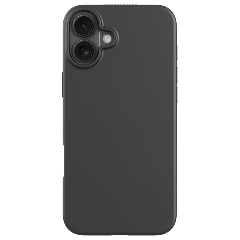 agood company Växtbaserat mobilskal iPhone 16 Plus Svart
