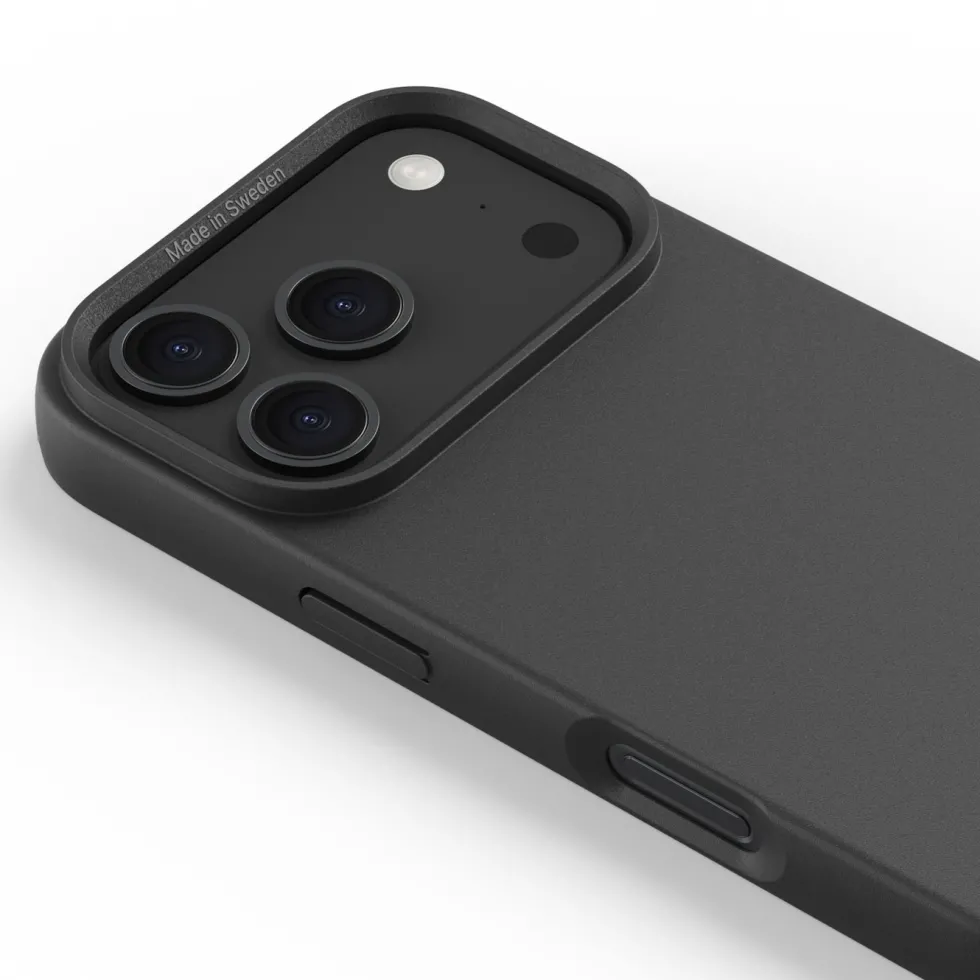agood company Växtbaserat mobilskal iPhone 17 Pro Svart