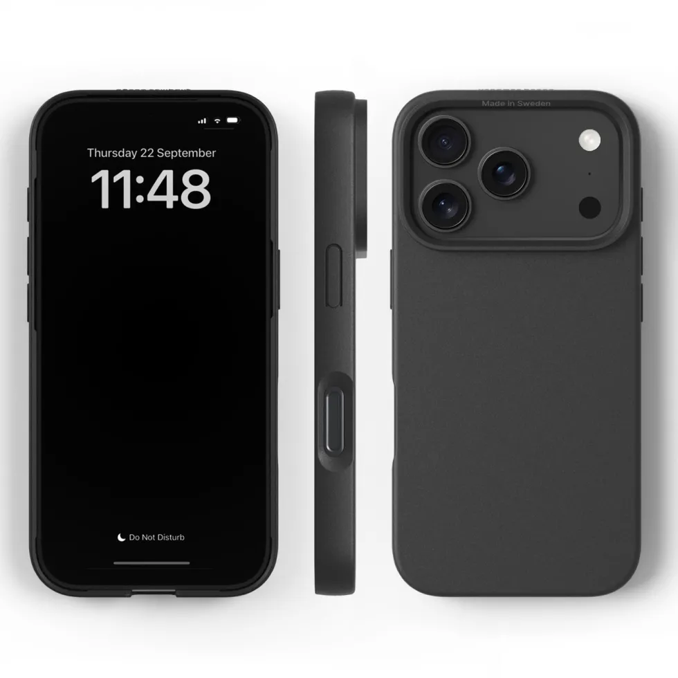 agood company Växtbaserat mobilskal iPhone 17 Pro Svart