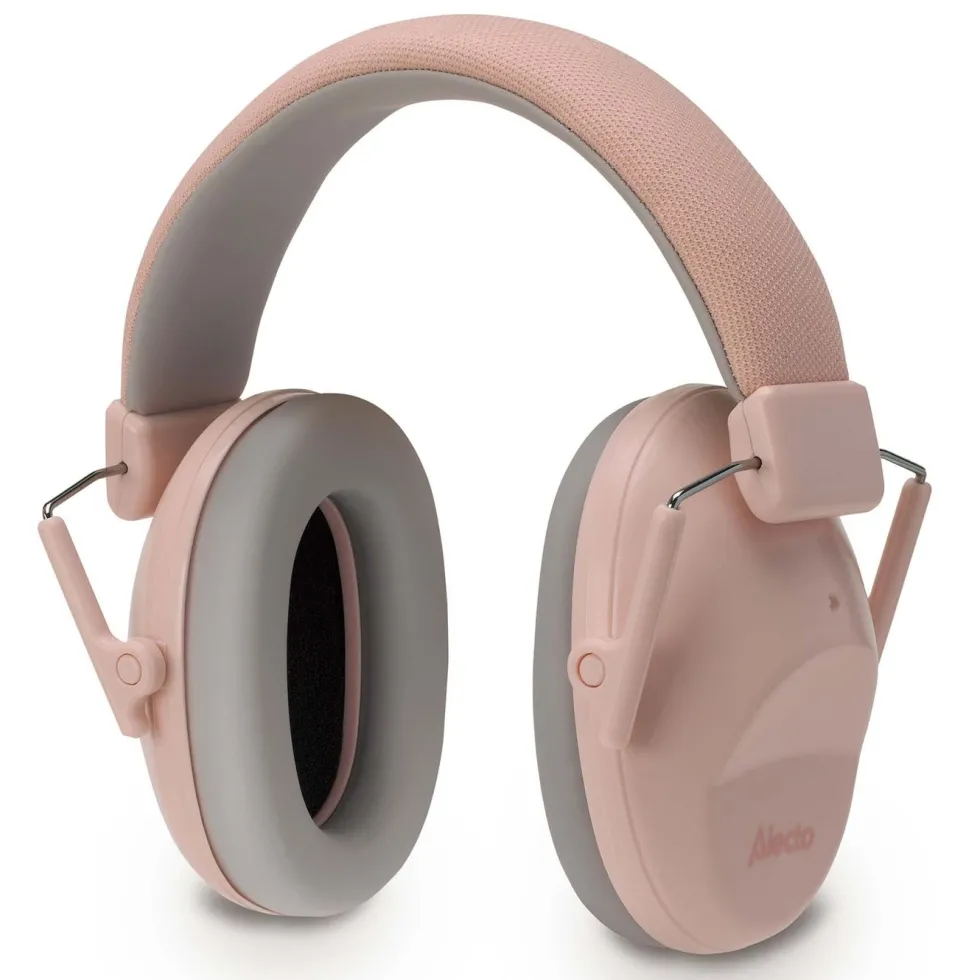Alecto BV73 Hörselskydd för barn Rosa