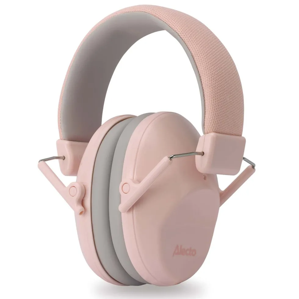Alecto BV73 Hörselskydd för barn Rosa