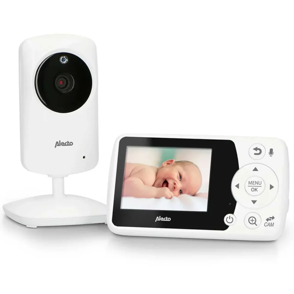 Alecto Videobabyvakt med 2,4-tums färgskärm