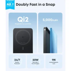 Anker MagGo Powerbank Slim 5k Qi2