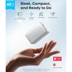 Anker Nano Powerbank 10 000 mAh 45 W Vit