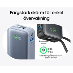 Anker Nano powerbank 30 W 10000 mAh Grön