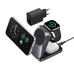 Anker Prime Foldable trådlös laddstation 3-i-1 MagGo Svart
