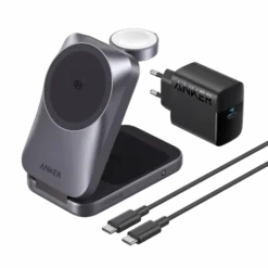Anker Prime Foldable trådlös laddstation 3-i-1 MagGo Svart