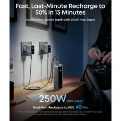 Anker Prime Powerbank 300 W PD 3.1 26250 mAh