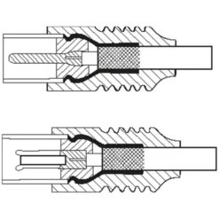 Antennkabel Vit 3 m