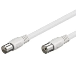 Antennkabel Vit 2 m