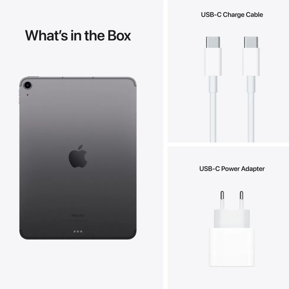 Apple iPad Air (5:e gen.) 10,9" 5G 256 GB Rymdgrå