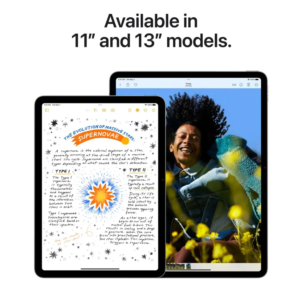 Apple iPad Air 11" (M2) 128 GB Wifi Stjärnglans