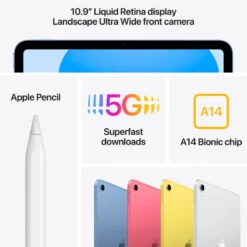 Apple iPad (10:e gen.) 256 GB Wifi + Cellular Silver