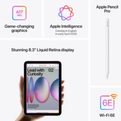 Apple iPad mini (A17 Pro) 256 GB Wifi Starlight