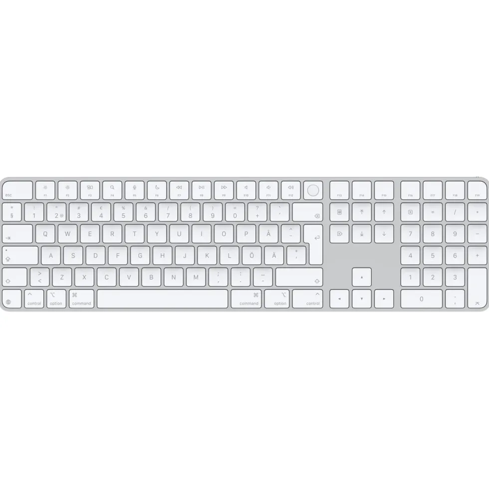 Apple Magic Keyboard med Touch ID och numerisk del