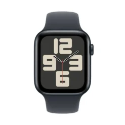 Apple Watch SE GPS 44 mm Midnight Case med Midnight Sport band M/L
