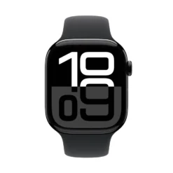 Apple Watch Series 10 GPS 46 mm Jet Black Case med Black Sport band M/L