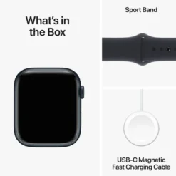 Apple Watch Series 9 GPS 45 mm Midnight M/L
